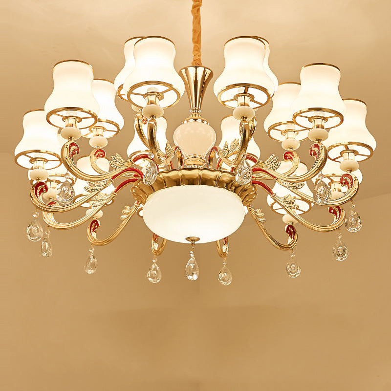 Silva Rétro Suspension Métal Verre Salon Salle à Manger - Neutralighting