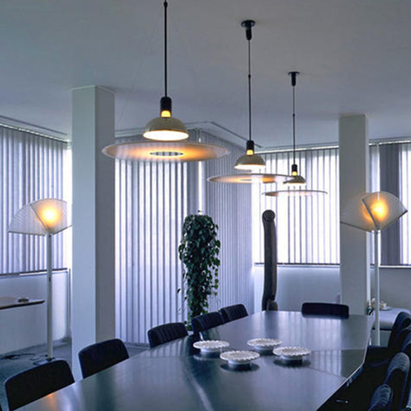 Arisha Suspension LED Moderne Métal/Acrylique Chromé/Noir - Neutralighting
