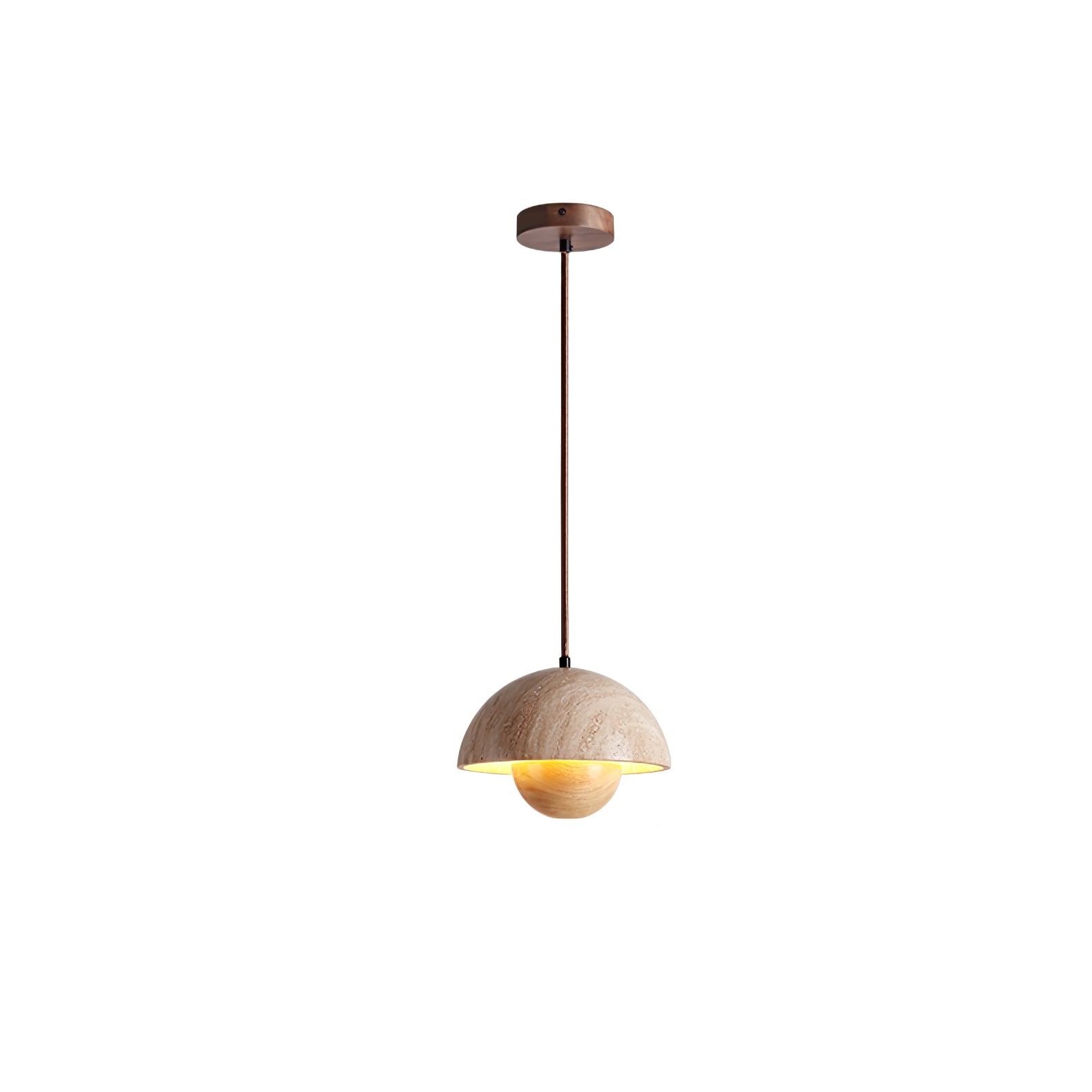 Ersile Travertine Pendant Light - Letslighting