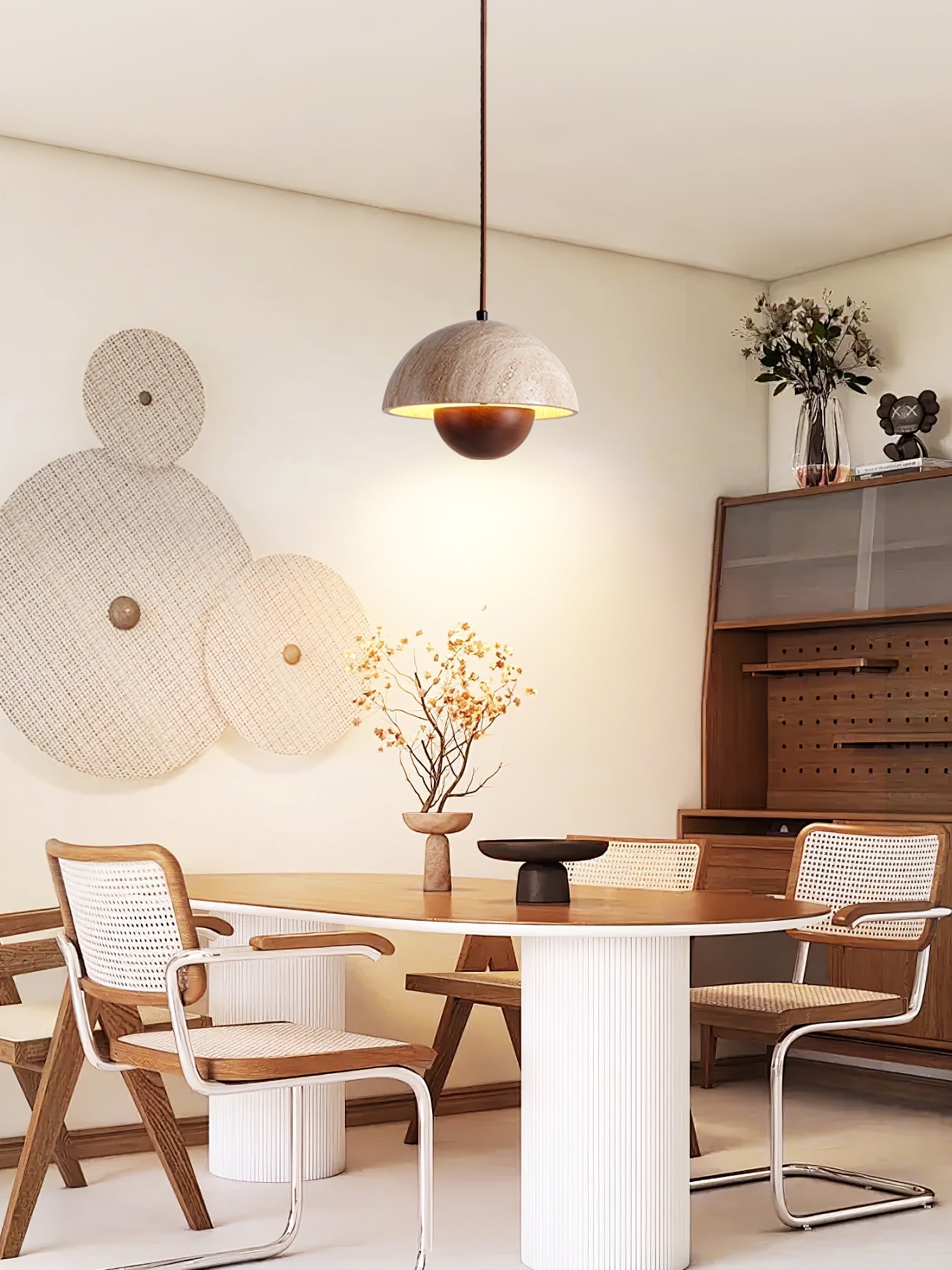 Ersile Travertine Pendant Light - Letslighting