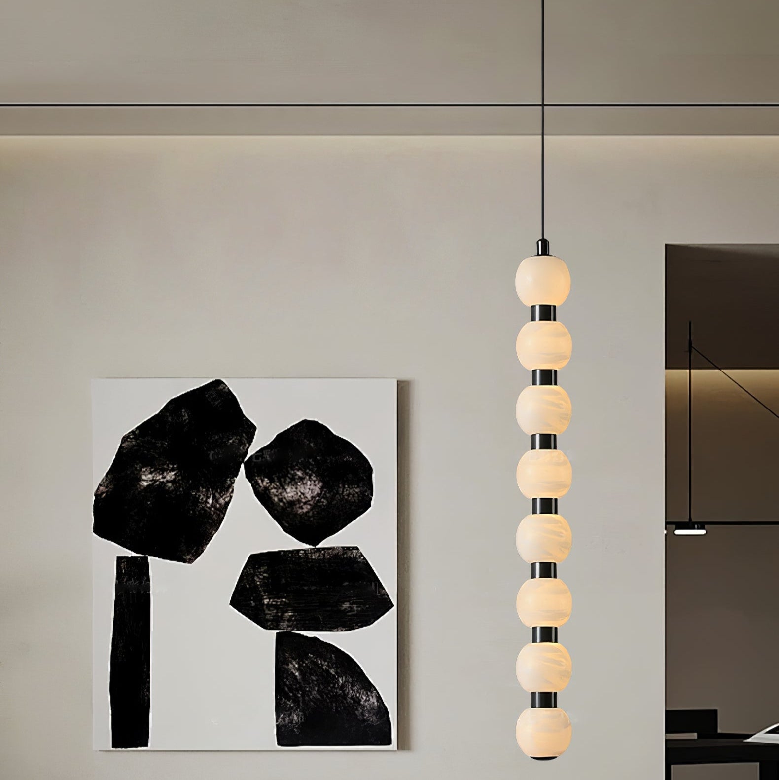 Lyra Modern Alabaster Pendant Light - Letslighting