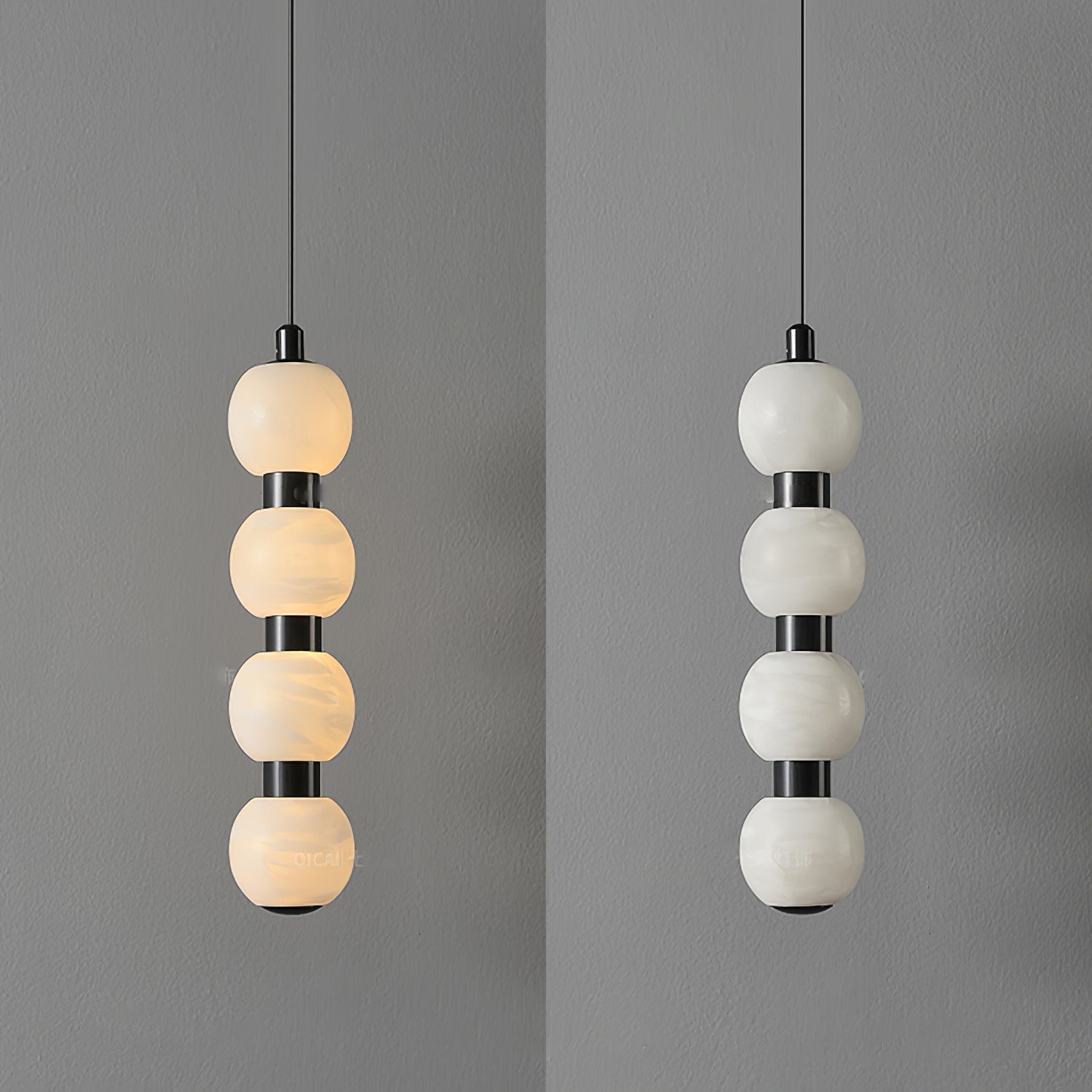 Lyra Modern Alabaster Pendant Light - Letslighting