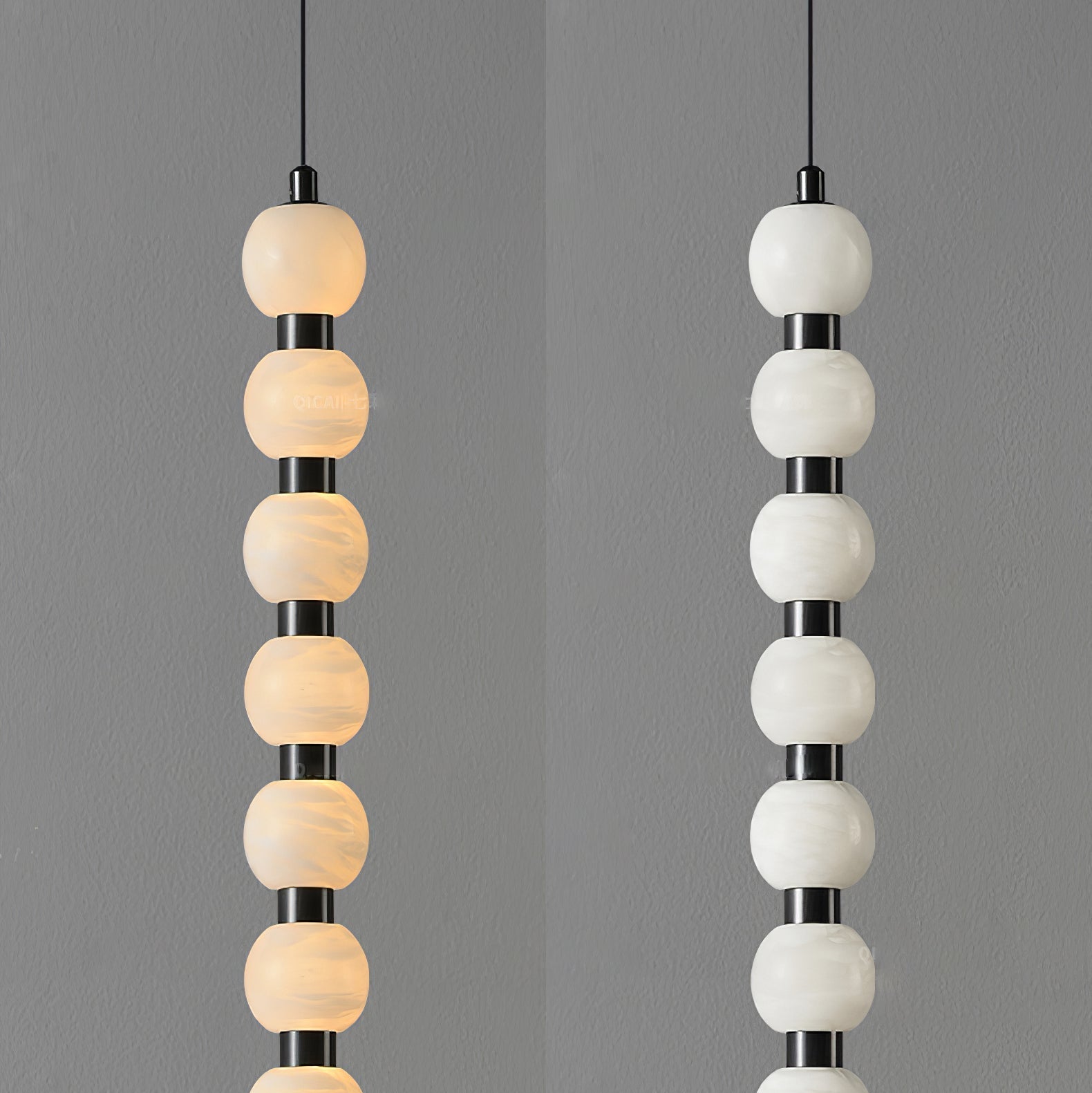 Lyra Modern Alabaster Pendant Light - Letslighting