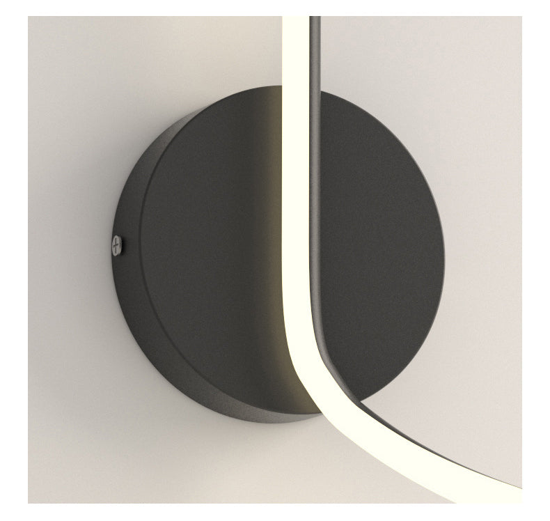 Arisha Applique Murale LED Spirale Moderne Pour Chambre, Couloir, Salon - Neutralighting