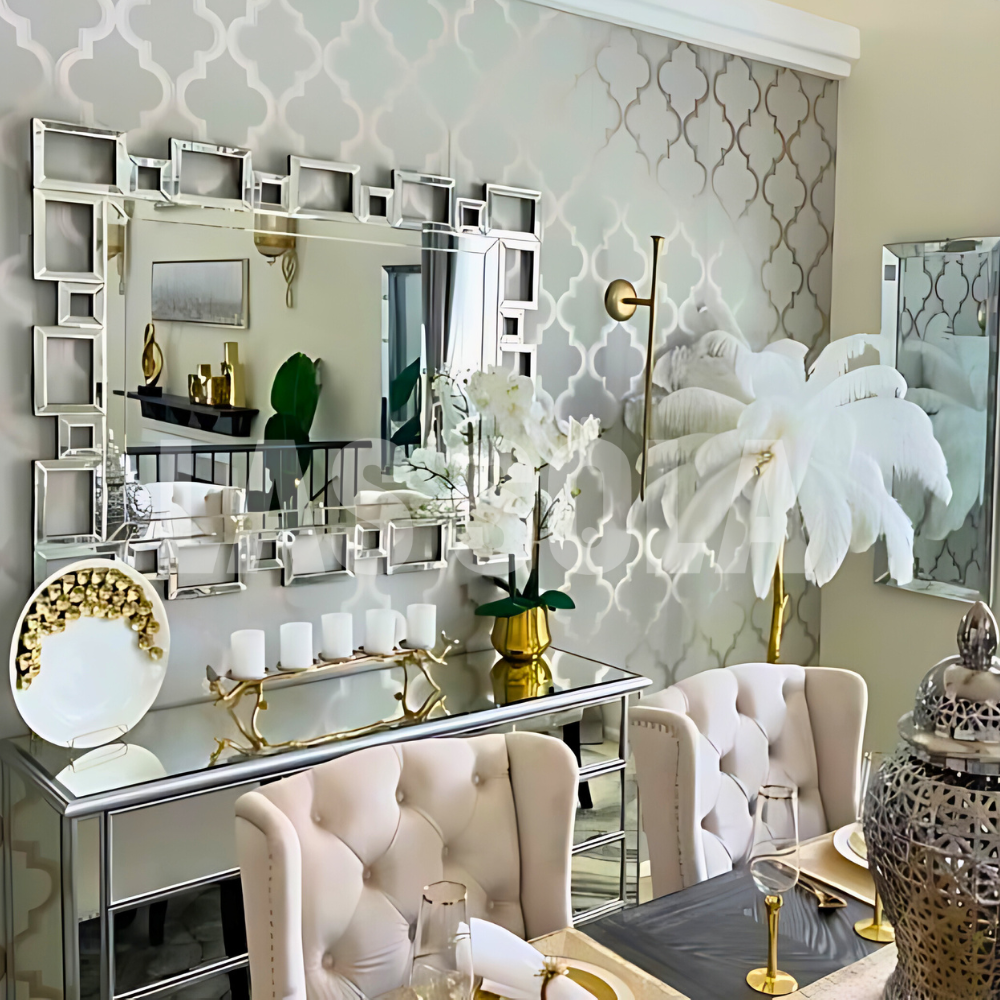 Lampadaire Fleur Luxe Plume/Métal Coloré Salon