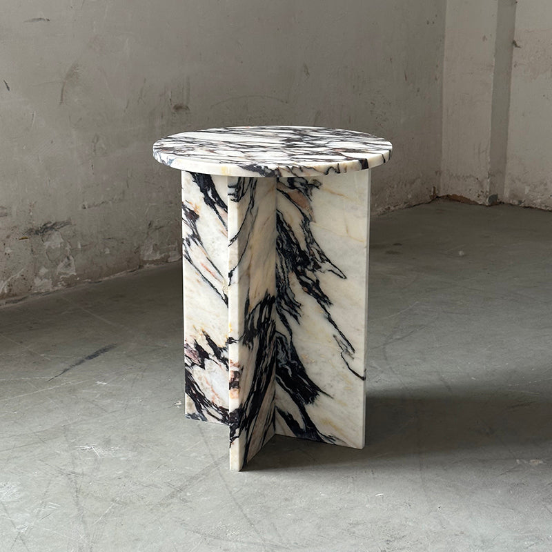 Acariel Modern Minimalist Marble Side Table Accessories - Lamp Copper