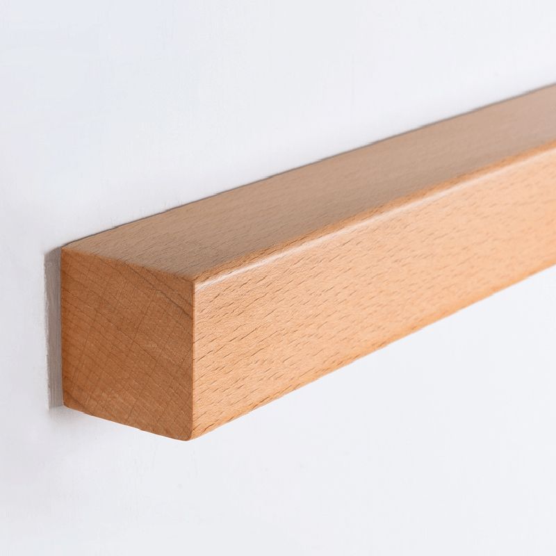 Dwyn Applique Murale Miroir Linéaire Minimaliste Bois Salon