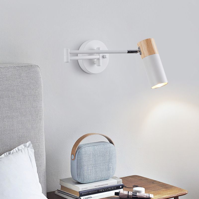 Muto Applique Murale Moderne, Metal, Blanc, Chambre - Neutralighting