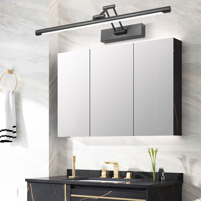 Volo Applique Murale Linéaire Réglable Simple Noir/Blanc. Chambre