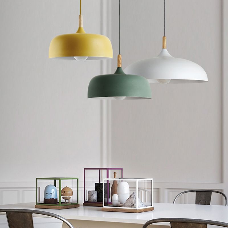 Arisha Minimaliste LED Suspension Noir/Blanc/Bleu/ Métal Chambre à coucher - Neutralighting