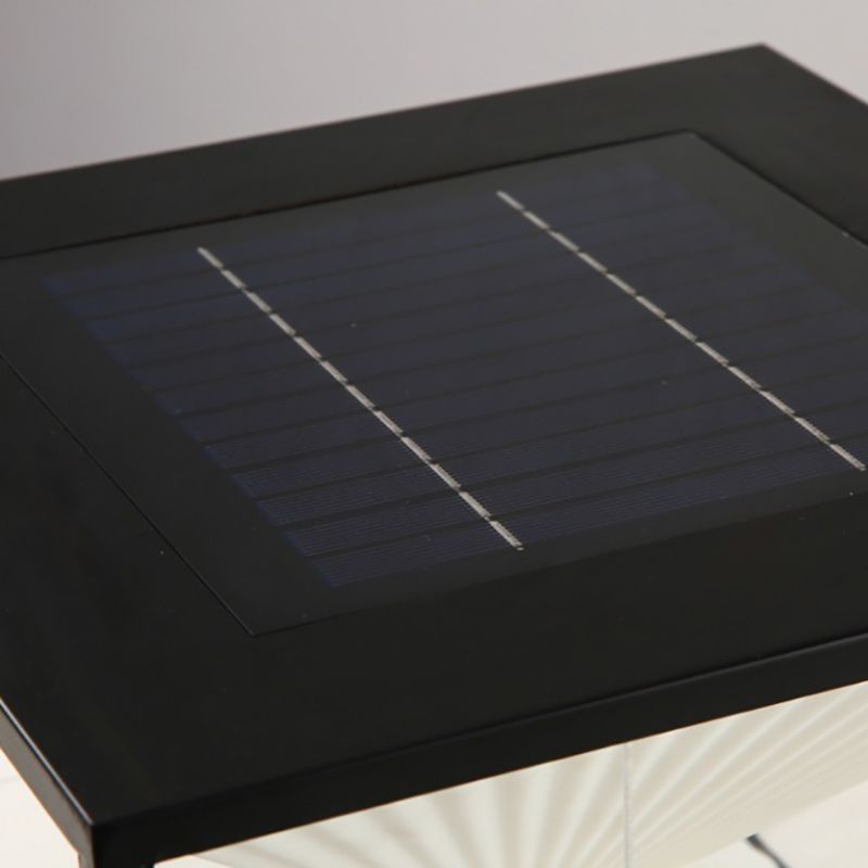 Ray Lampe de Poteau Solaire, Pyramidale, L 20/30/40CM