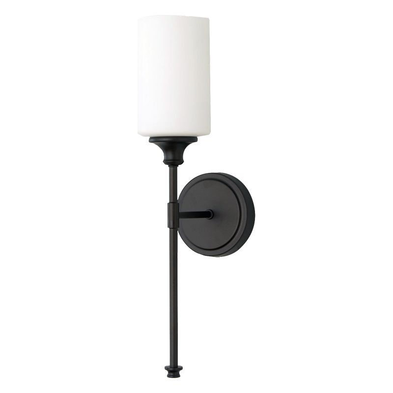 Tiffany Applique Murale Minimaliste Nordique, Métal, Noir/Argent, Chambre à Coucher - Neutralighting