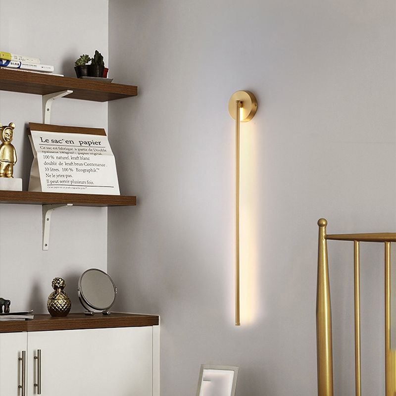 Fauro Applique Murale Linéaire Moderne. Métal. Laiton. Salon - Neutralighting