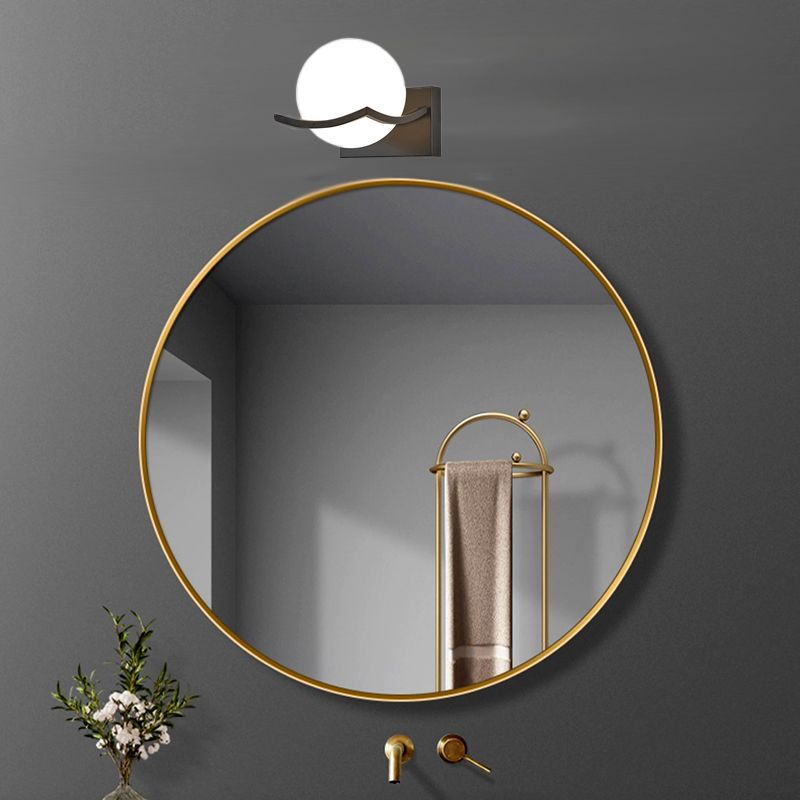 Valentina Applique Murale Boule Luxe, Verre/Métal, Chambre à Coucher - Neutralighting