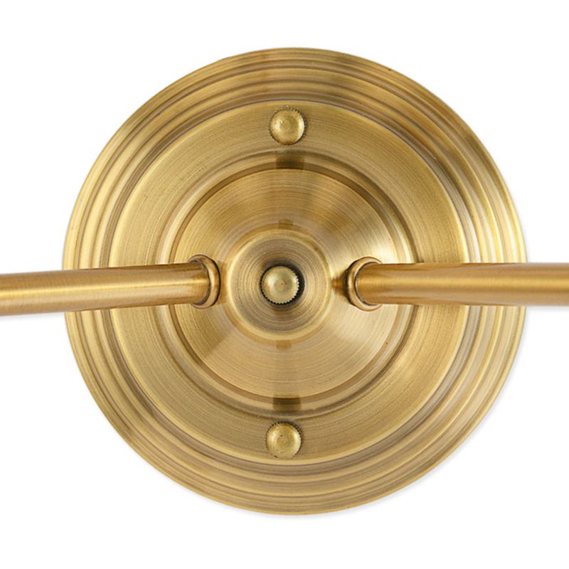 Tiffany Applique Murale Moderne, Métal/Tissu, Or, Couloir/Salon - Neutralighting