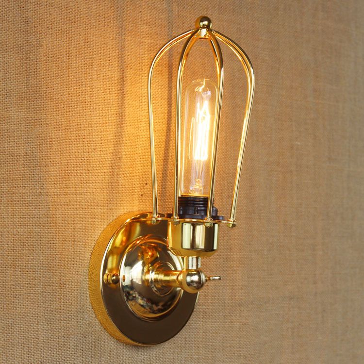 Silva Applique Murale Ciselé Vintage, Métal, Noir/Rouille/Bronze/Or/Argent, Chambre - Neutralighting