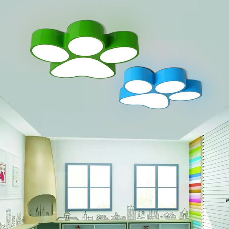 Arisha Moderne LED Plafonnier Jaune/Bleu/Vert Acrylique Salon - Neutralighting