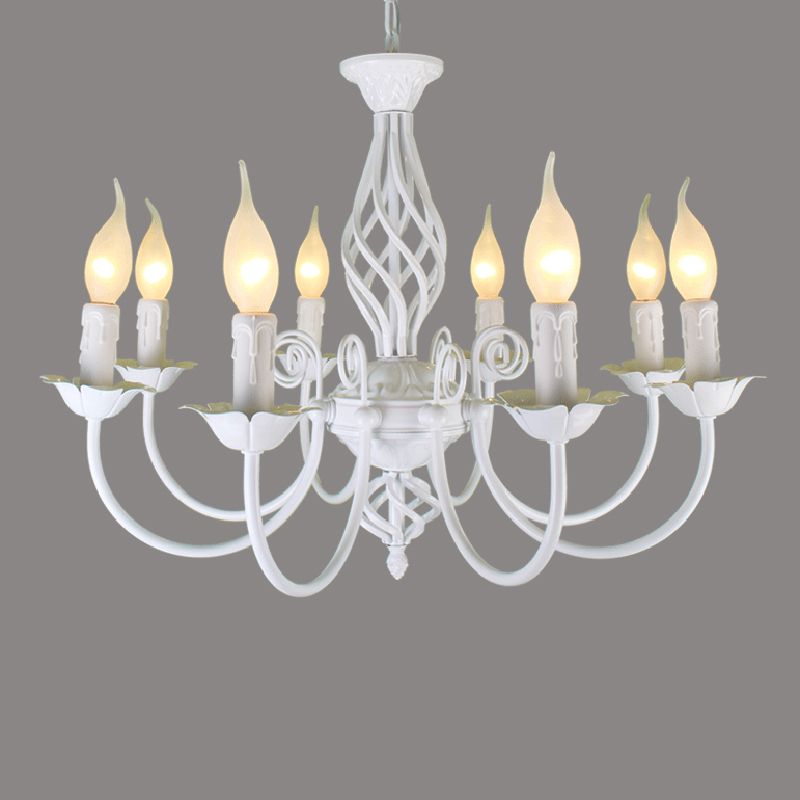 Sliva Lustre Lanterne Retro, Metal/Verre, Blanc/Noir, Salon - Neutralighting