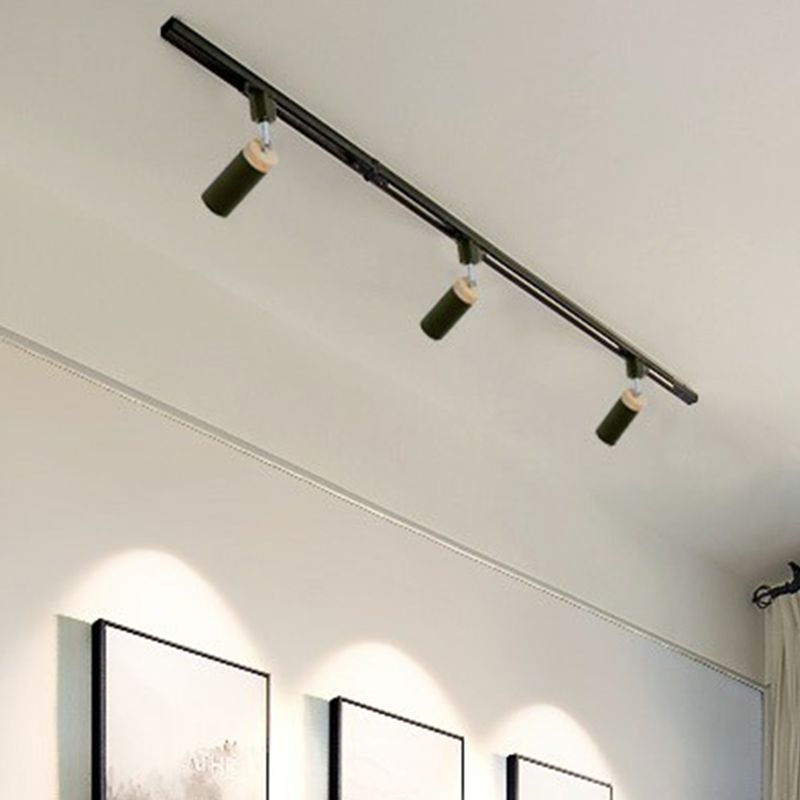 Aim Moderne LED Plafonnier Noir/Blanc Métal Salon Chambre à coucher