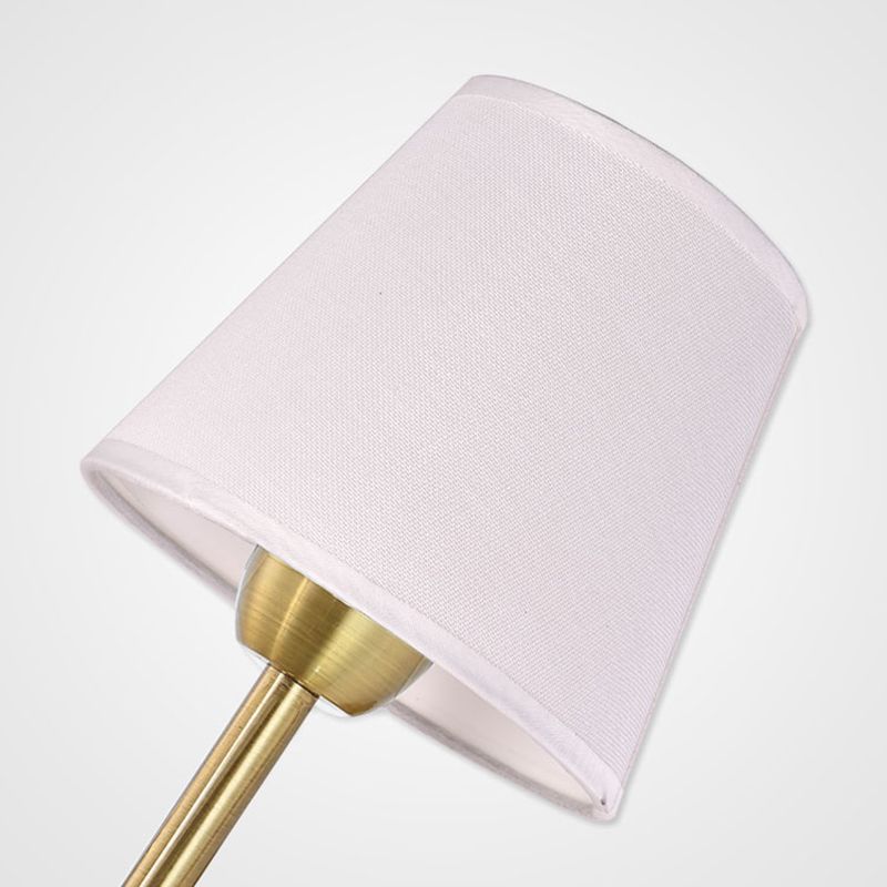 Tiffany Applique Murale Moderne, Métal/Tissu, Or, Couloir/Salon - Neutralighting