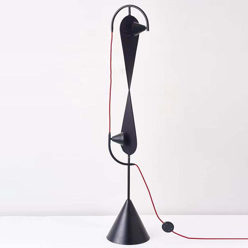 Mira Lampadaire Géométrique Moderne Métal Salon