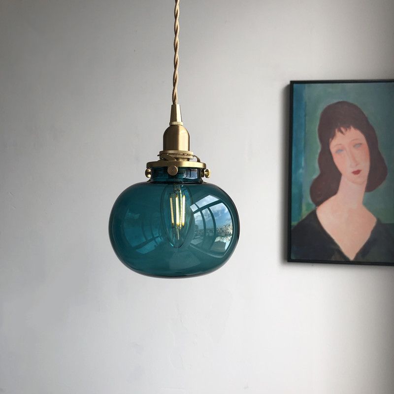 Valentina Vintage LED Suspension Verre Salle à manger Chambre à coucher - Neutralighting
