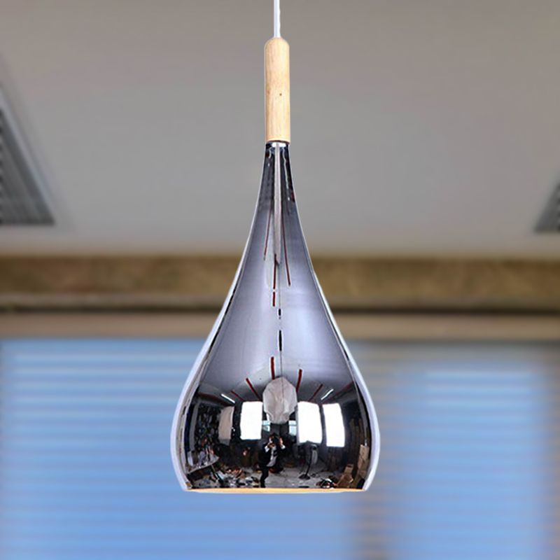 Arisha LED Suspension Or Rose Chrome Métal Couloir Chambre à coucher - Neutralighting