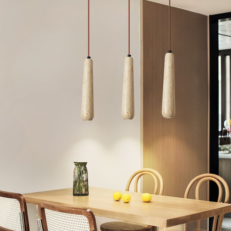 Muto Suspension Multi Naturelle, Bois/Pierre, Beige/Marron, Chambre - Neutralighting