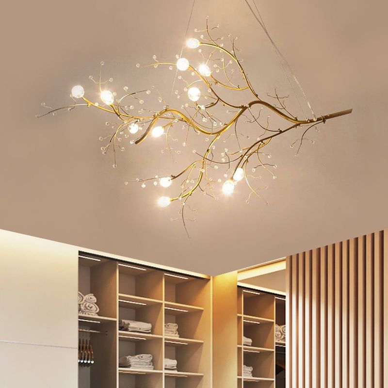 Olivia Art Suspension Cristal Salon Chambre à Coucher - Neutralighting