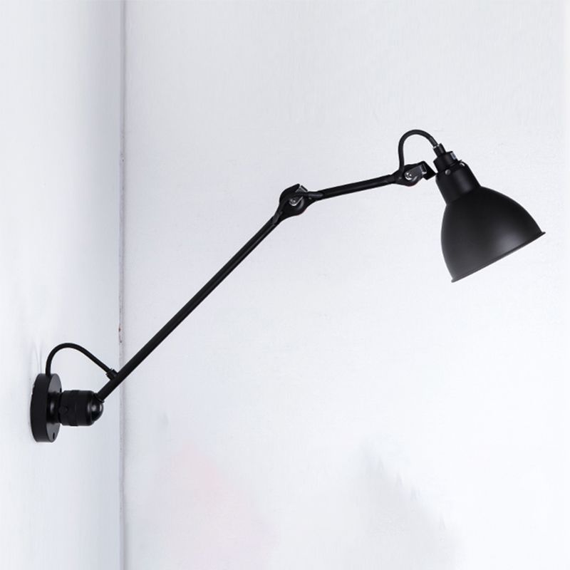 Epoch Applique Murale Réglable Minimaliste, Métal, Noir, Bureau