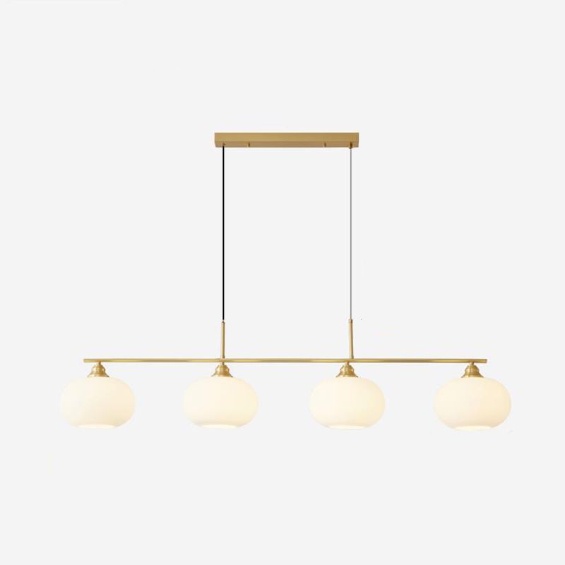 Valentina Suspension Multi Moderne, Métal/Verre, Noir/Or, Salon - Neutralighting
