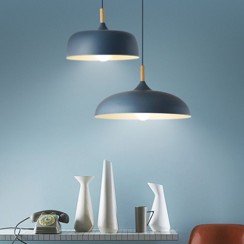 Arisha Minimaliste LED Suspension Noir/Blanc/Bleu/ Métal Chambre à coucher - Neutralighting