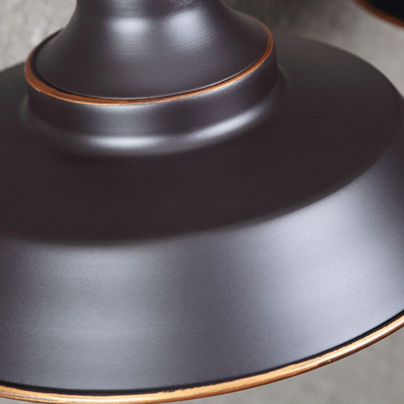 Silva Applique Plateau Murale Rétro, Métal, Noir, Salon/Chambre - Neutralighting