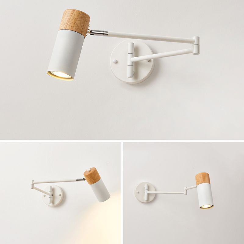 Muto Applique Murale Moderne, Metal, Blanc, Chambre - Neutralighting