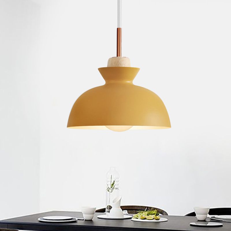 Valentina Suspension Luminaire 3 Lampes Moderne Design Jaune/Vert Métal Chambre/Salle à Manger - Neutralighting