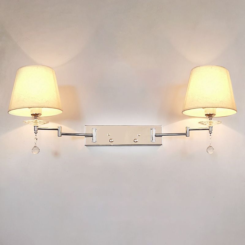 Arisha Applique Murale Réglable Dôme Vintage, Métal, 3 Couleurs, Salon - Neutralighting