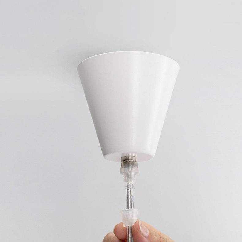 Crains Suspension Bol Moderne, Métal, Blanc, Chambre - Neutralighting