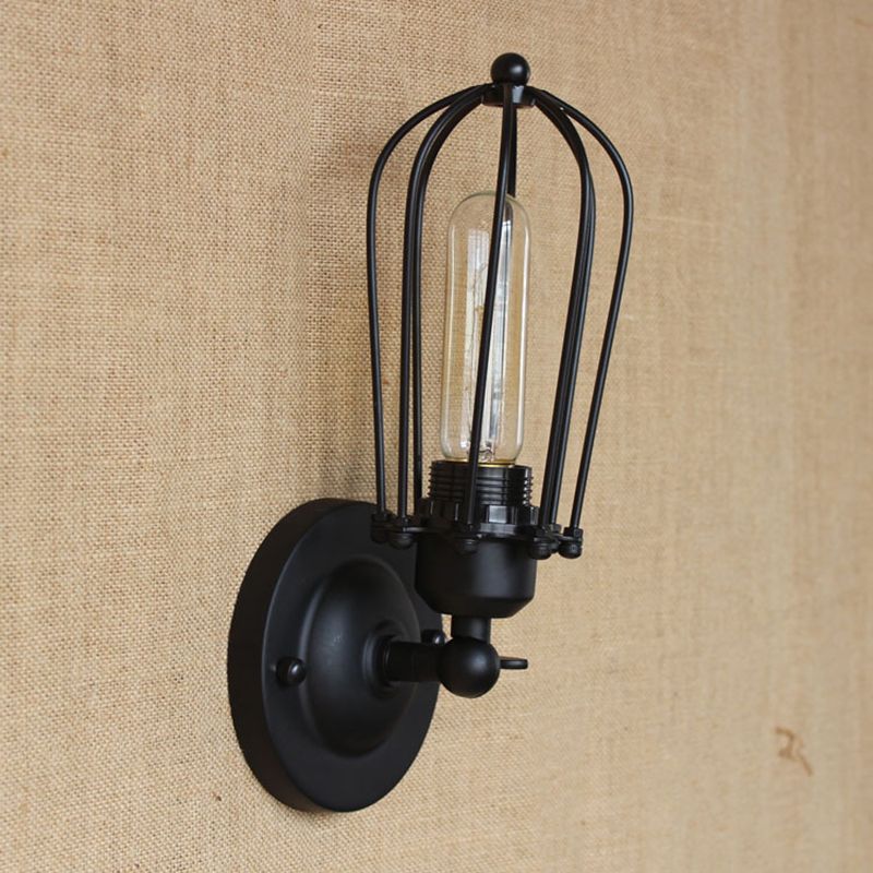 Silva Applique Murale Ciselé Vintage, Métal, Noir/Rouille/Bronze/Or/Argent, Chambre - Neutralighting