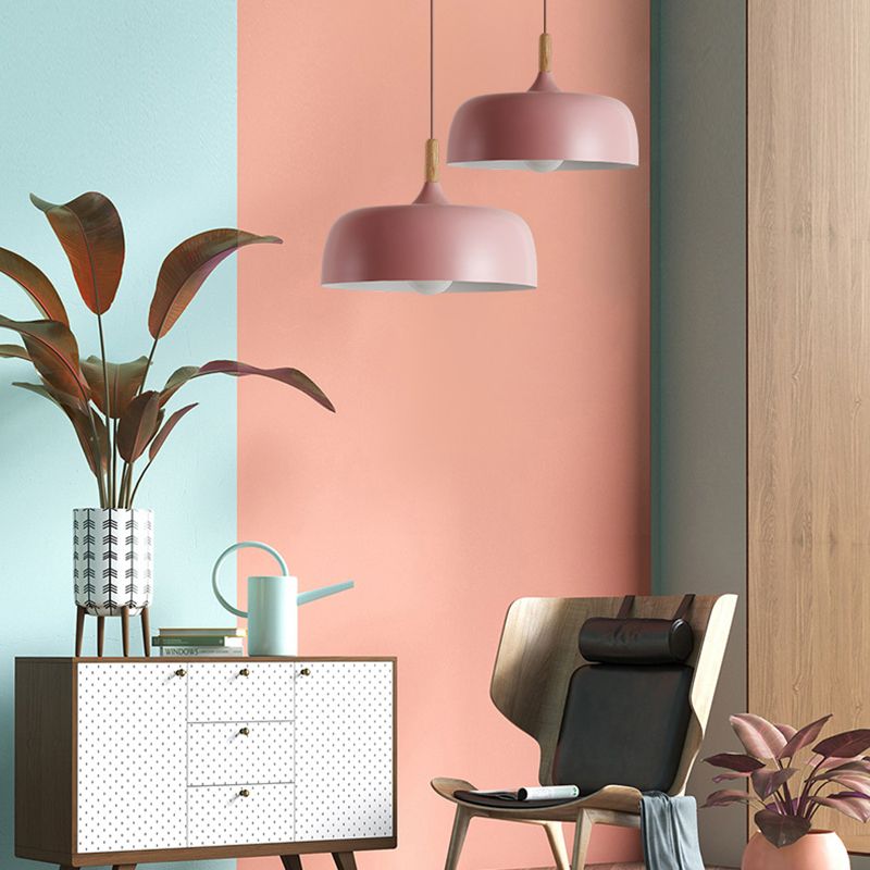 Arisha Minimaliste LED Suspension Noir/Blanc/Bleu/ Métal Chambre à coucher - Neutralighting
