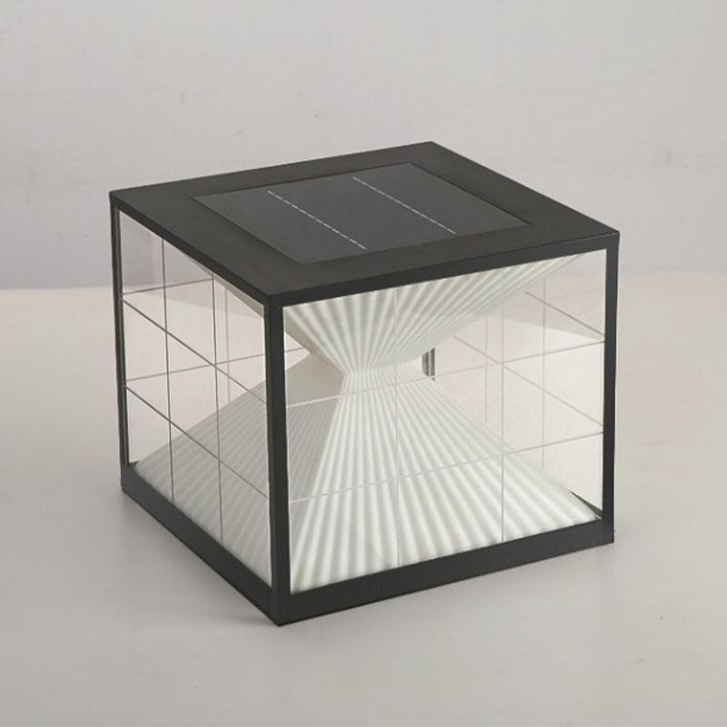 Ray Lampe de Poteau Solaire, Pyramidale, L 20/30/40CM