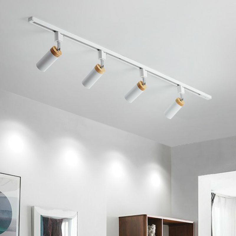 Aim Moderne LED Plafonnier Noir/Blanc Métal Salon Chambre à coucher