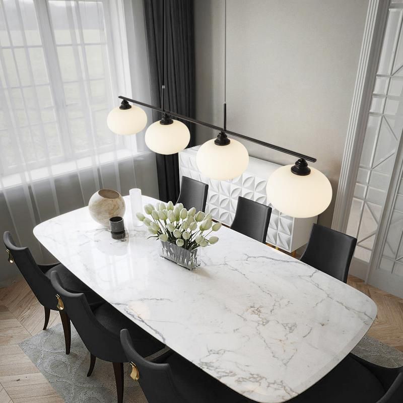 Valentina Suspension Multi Moderne, Métal/Verre, Noir/Or, Salon - Neutralighting