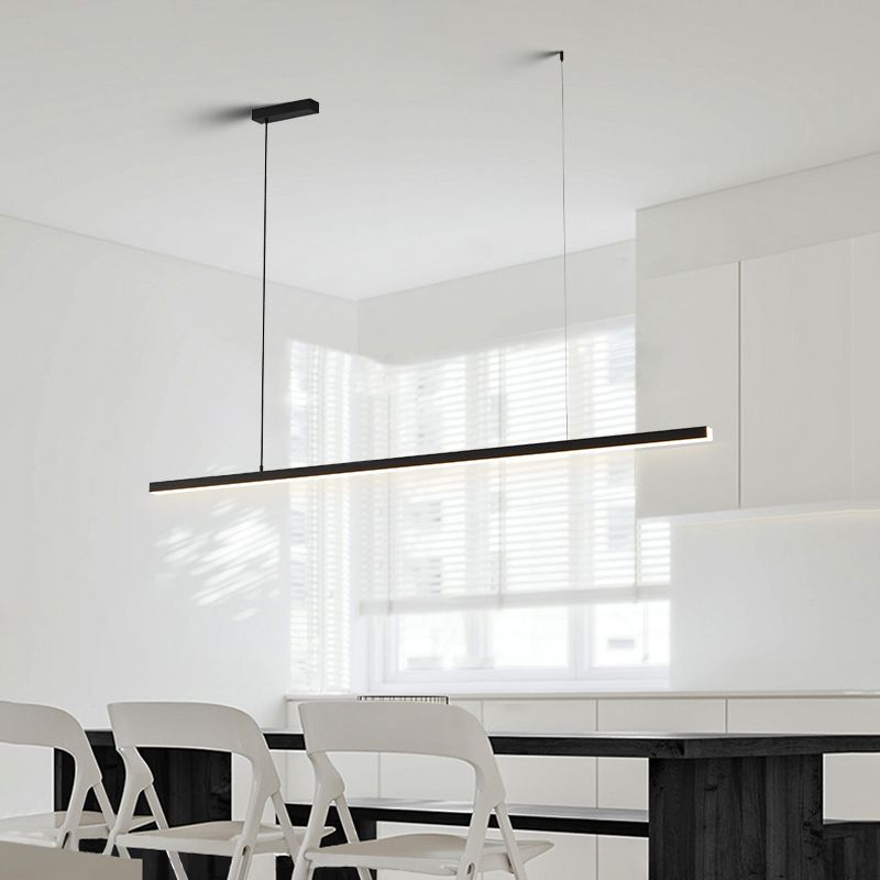 Xirro Suspension Linéaire Minimaliste Noir/Blanc. Chambre - Neutralighting