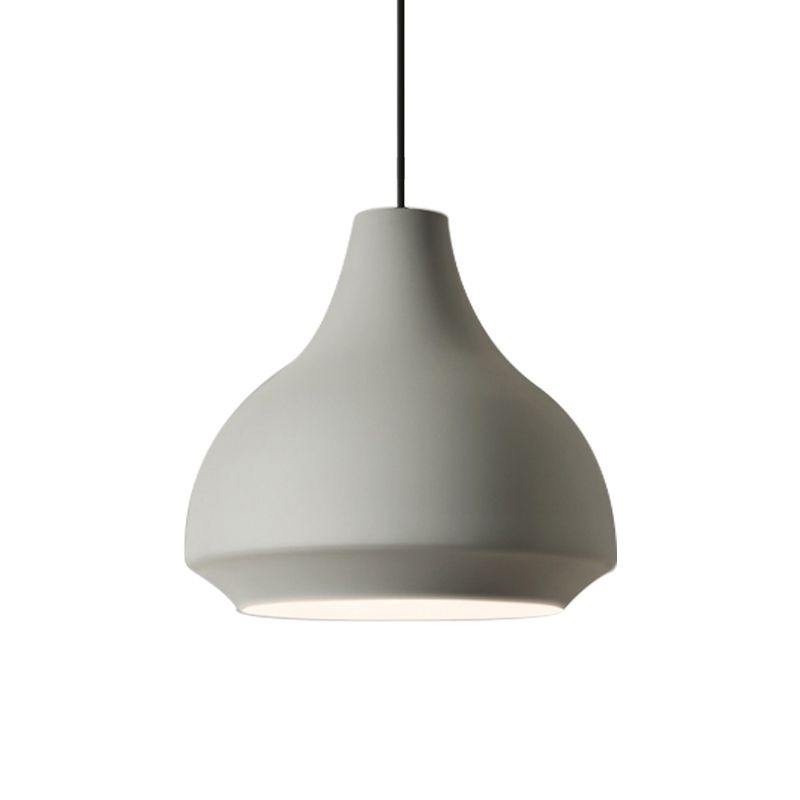 Valentina Moderne LED Suspension Noir Grey Métal Chambre à coucher - Neutralighting