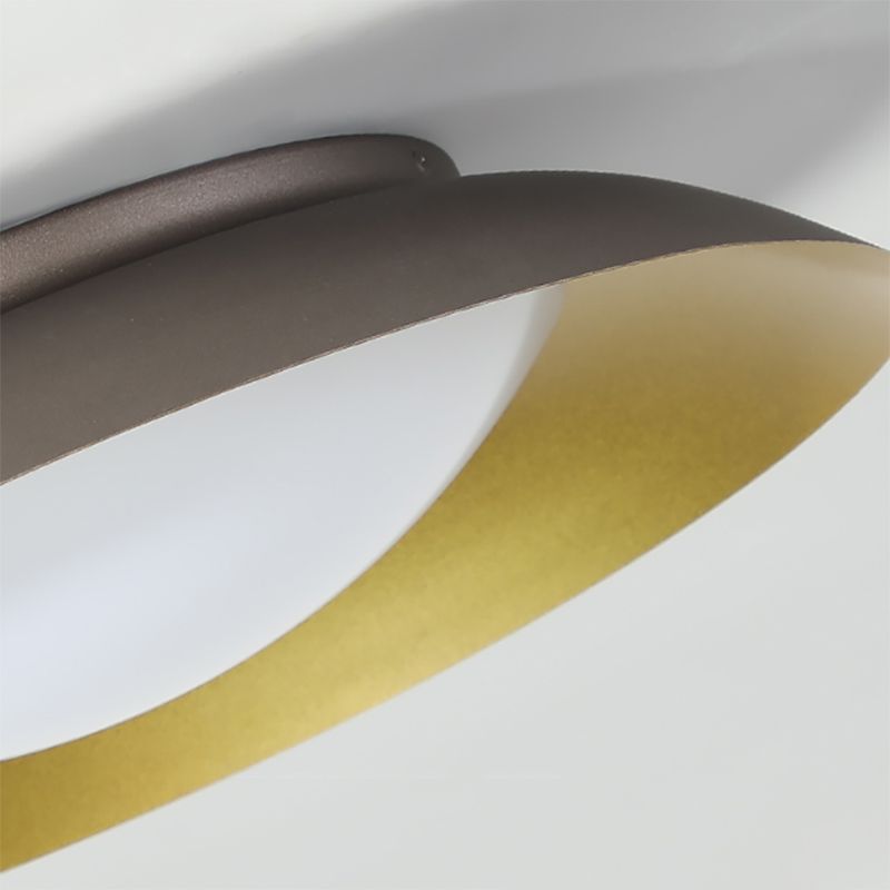 Arisha Moderne Plafonnier Bol Moderne Métal Laiton Salon - Neutralighting