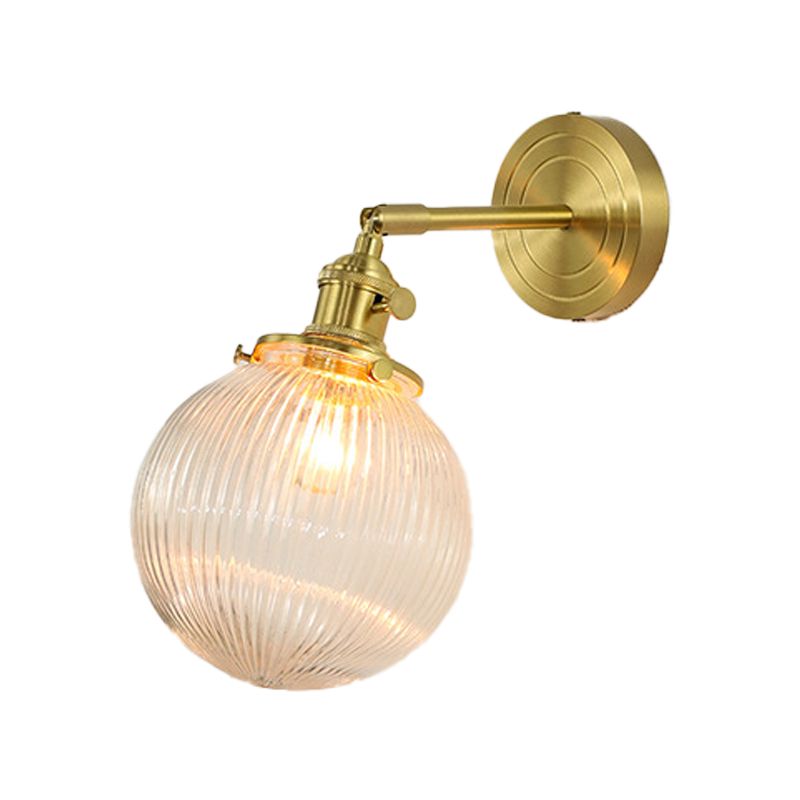 Valentina Applique Murale Boule/Fleur Luxe, Métal/Verre, Salle à Manger - Neutralighting