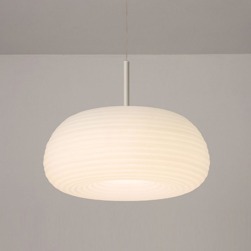 Janine Suspension Tambour Naturelle. Blanc. Chambre