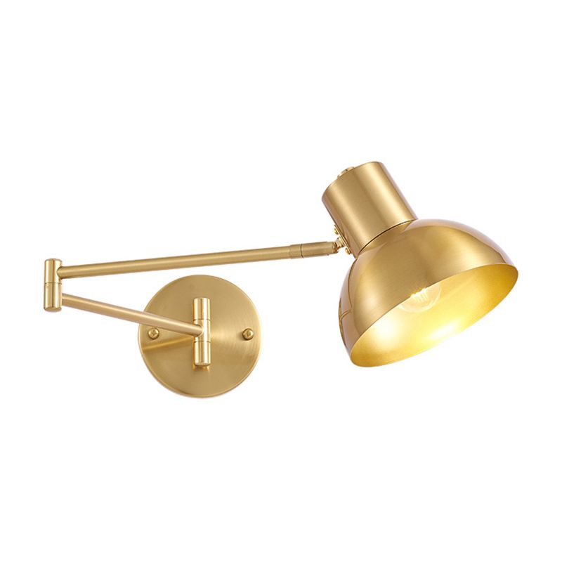 Arisha Applique Orientable Géométrique Moderne, Métal, Noir/Or, Chambre - Neutralighting