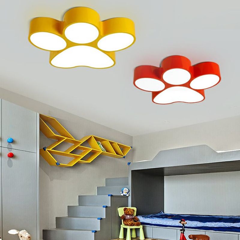 Arisha Moderne LED Plafonnier Jaune/Bleu/Vert Acrylique Salon - Neutralighting