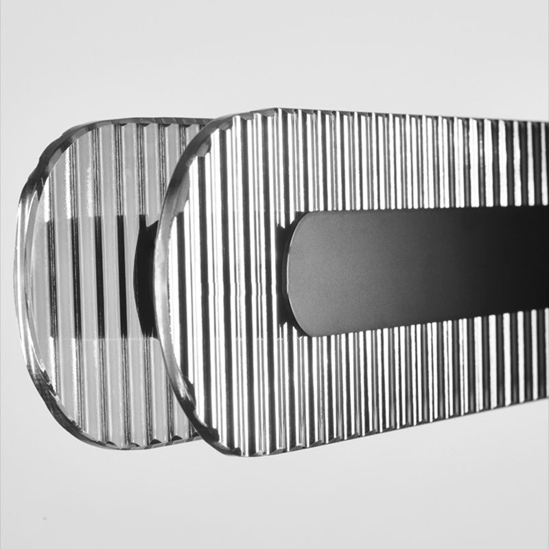 Arisha Luminaires Suspensions Linéaire Moderne Métal Noir Salon/Chambre à Coucher - Neutralighting